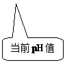 圓角矩形標(biāo)注: 當(dāng)前pH值